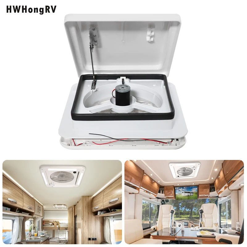 

Оригинальный HWHONGRV — вентиляция, вентилятор и дождевик «все в одном», двусторонний вытяжной вентилятор, ручное управление, 14 x 14 дюймов, белый