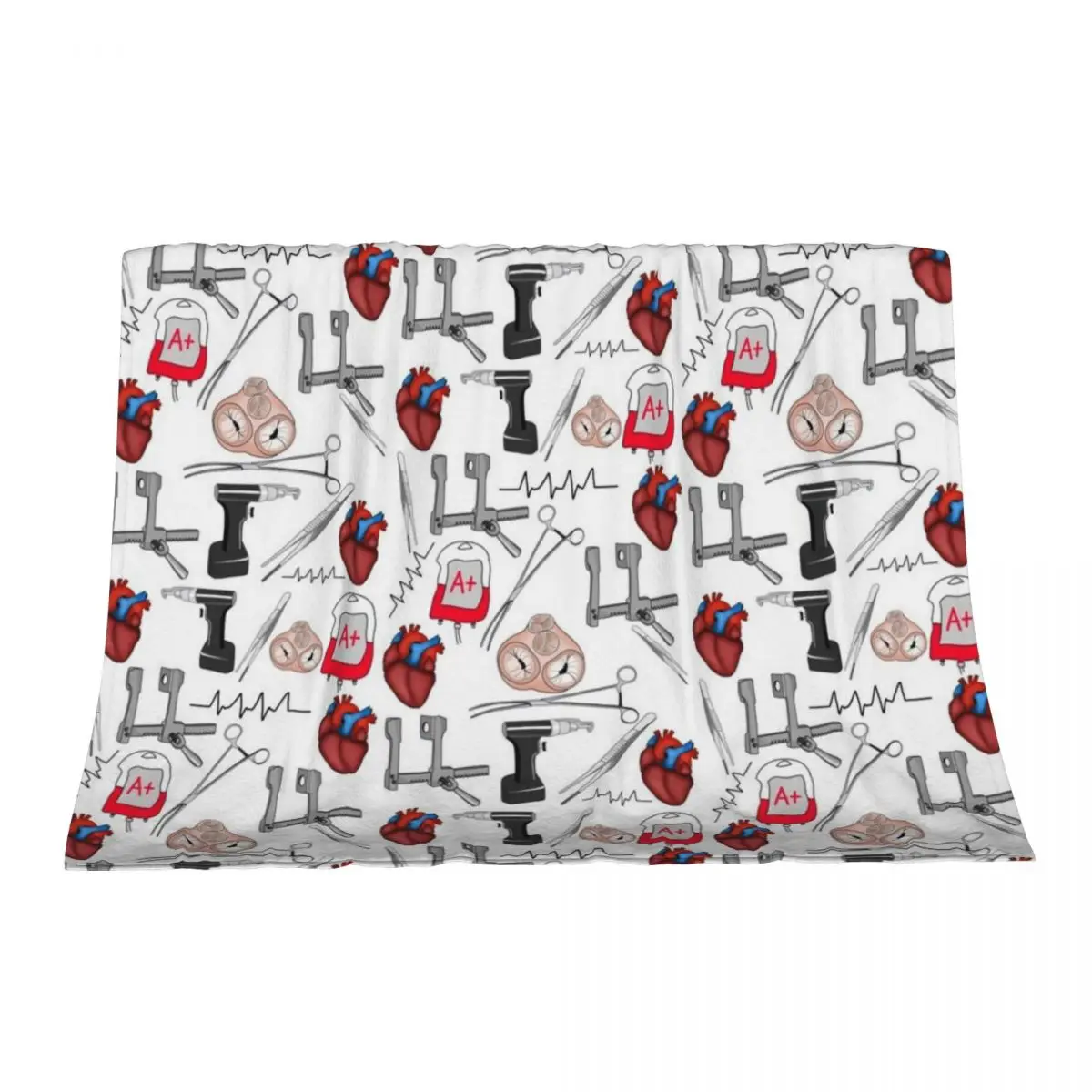 

cardiac surgery Throw Blanket Soft Beds Decoratives funny gift Blankets