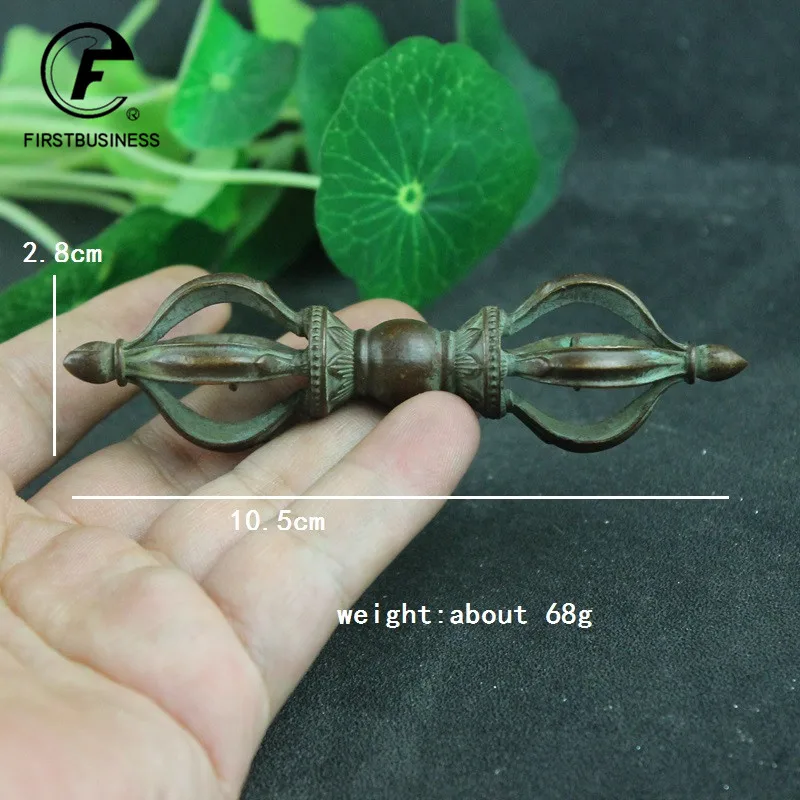 معدن النحاس فاجرا مدقة الحلي بوذا أداة التماثيل خمر البوذية ديكور المنزل مكتب الزينة فنغ شوي الحرف