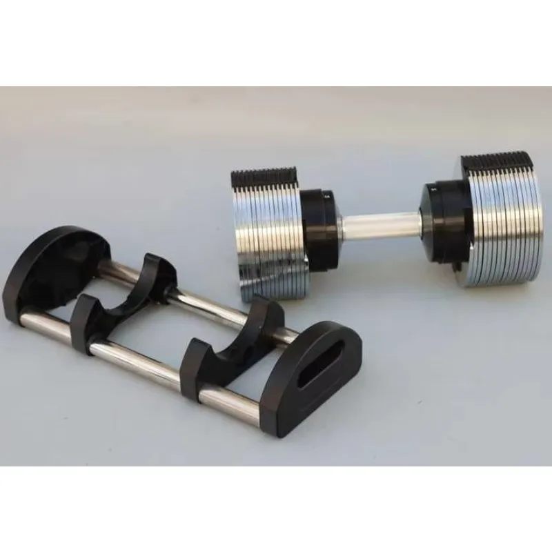 Smart Adjustable Dumbbells Automatic Weight Change Unisex Gym Fitness Cast Iron Electroplated Set 16/36KG 2026