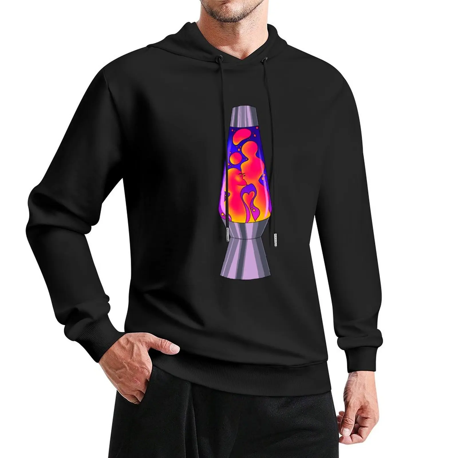 Lava lamp love Pullover Hoodie graphic t shirts men streetwear men autumn jacket men mens hoodies