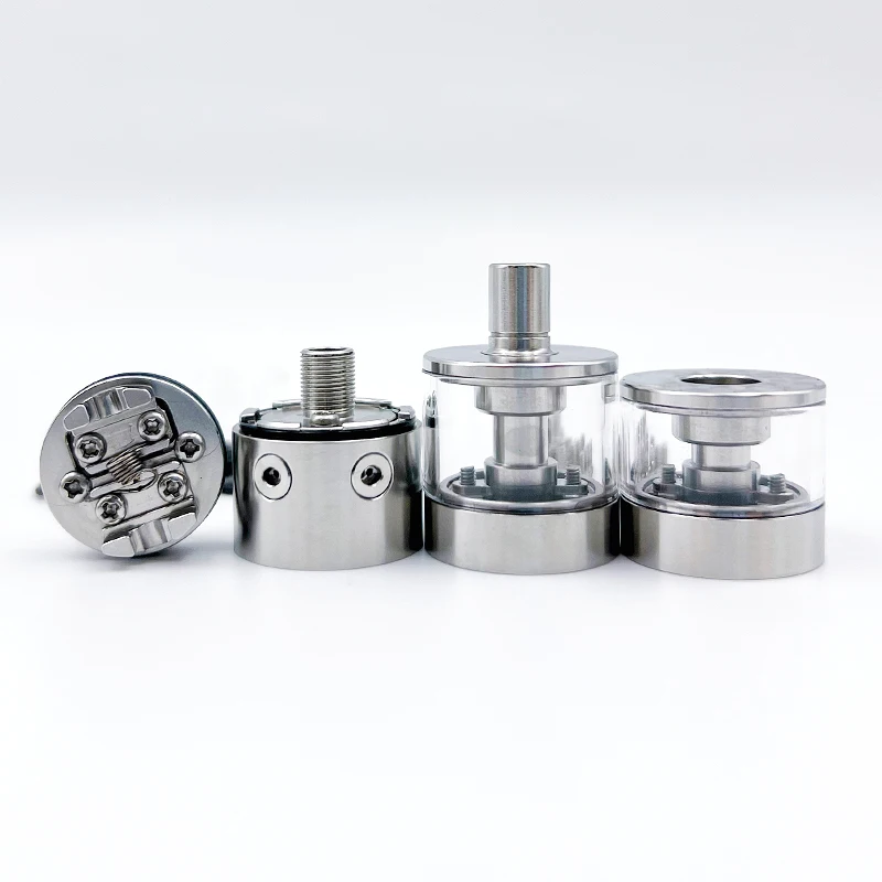 YFTK pNeumatyca RTA Tank Atomizer 4.2 3.5 22 SS316 atomizer tank for coils & atomizers - gallery image 3
