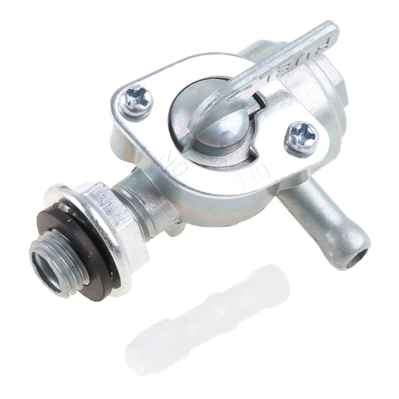 Gas Tank Fuel Switch Shut Off Valve Pump Tap Petcock For Gasoline Generator Engine Oil Tank