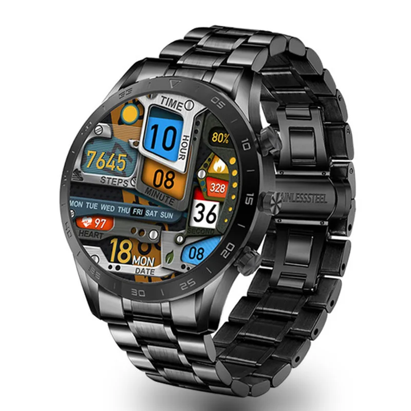 2022 NEW Smart Watch Men Bluetooth Call 454*454 HD 1.39 Inch IP68 Waterproof Music Player Link Bluetooth Headset Smartwatch Men