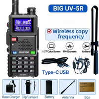 Baofeng UV 5R Transceiver  UV 5RH 10W Air Band Walkie Talkie Long Range Wirless Copy Frequency Two Way Ham Radio Type-C Baofeng