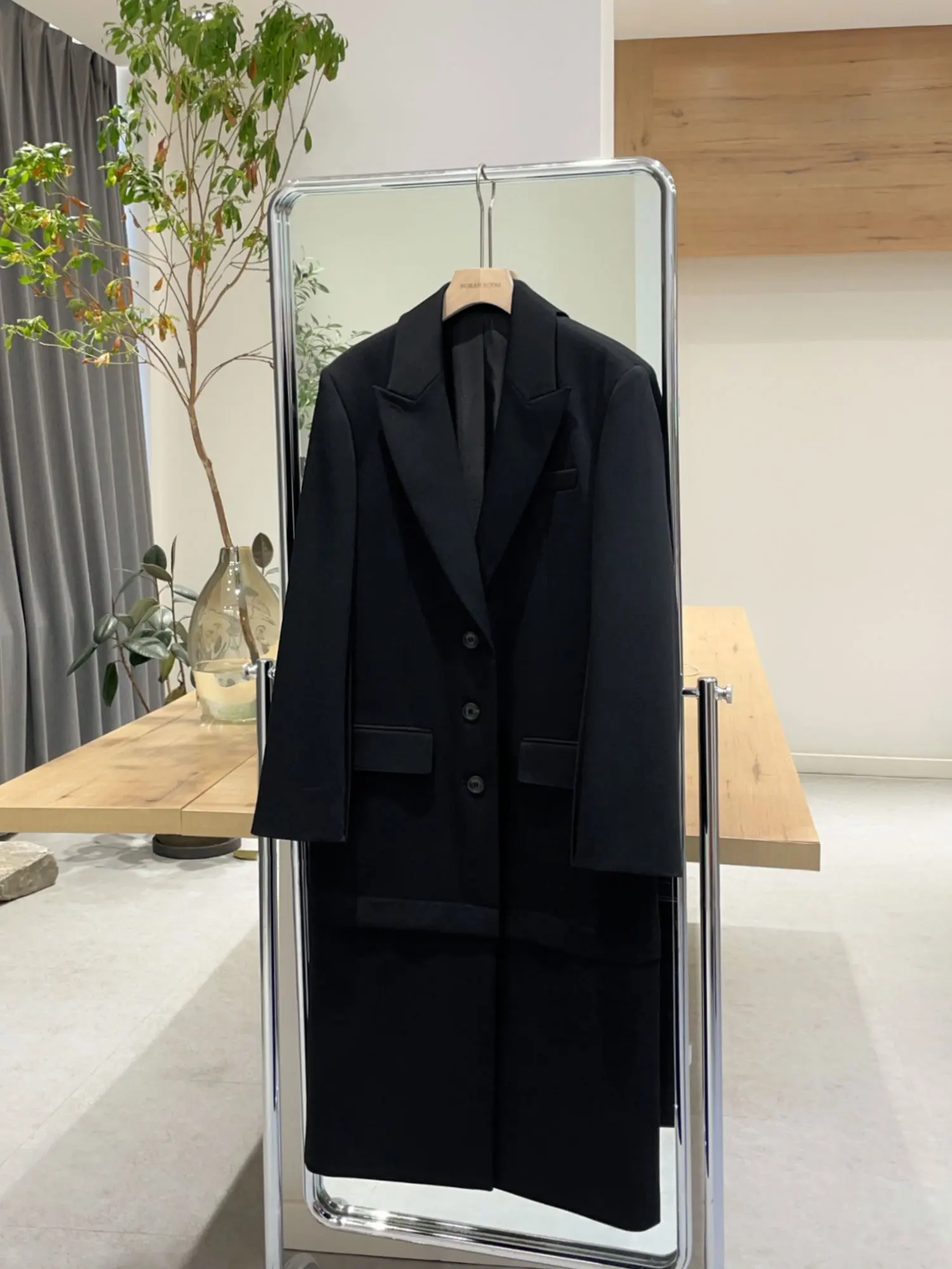 

Nok Xiaola Authentic Brand MK Single-Button Suit Jaet Spring 2025 Commute Sle Straight Cut Casual Long Sve