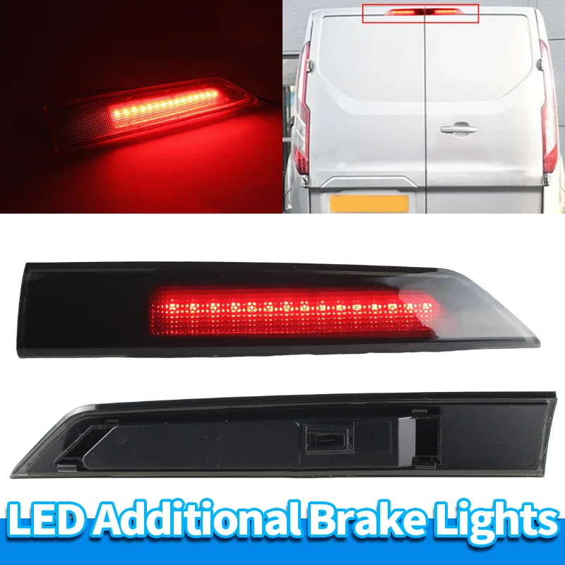 

Светодиодный третий высокоуровневый стоп-сигнал заднего хода для Ford Transit Tourneo Custom Van 2012-2021 GK21-13N408-AB Светодиодный стоп-сигнал с высоким креплением