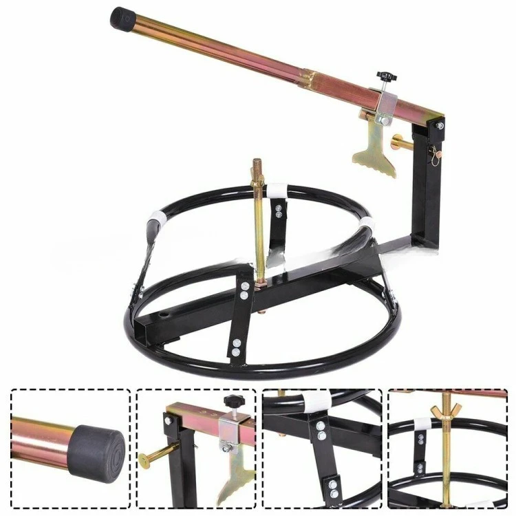 Motorcycle split round tire puller tire remover