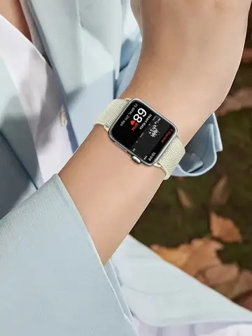 8 Packs Band Compatible with Apple Watch 38 40 41 42 44 45 49mm,Adjustable Nylon Strap for IWatch Series 8/7/6/5/4/3/2/1/SE