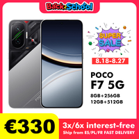 POCO F7 5G NFC EU Version without Charger 12GB/256GB 12GB/512GB Smart Cellphone Snapdragon 8S Gen 4 6500mAh Battery
