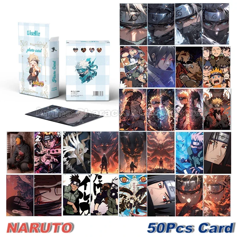 LOMO Cards Anime Demon Slayer Conan Star Rail Naruto Blue Lock Post Card Photocards Hobby Game Collection Toys For Children Gift