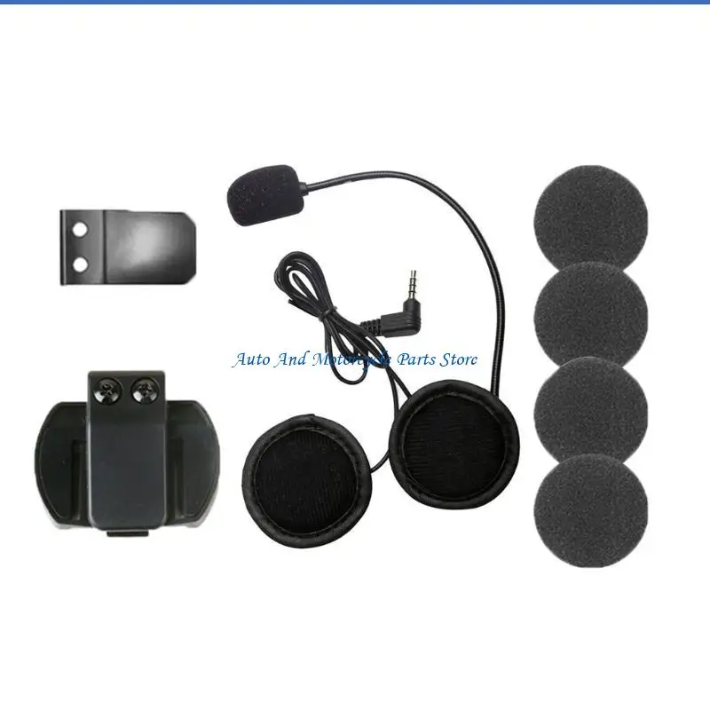 P9FD Quick Install Helmets Communication System Helmets Mounted Speaker Mic for