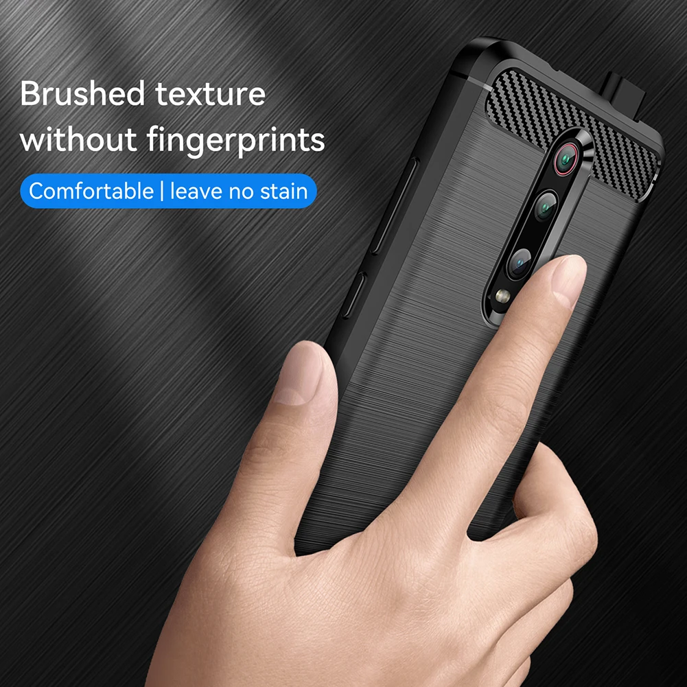 FERISING 케이스 샤오미 MI 9T / 9T 프로 Mit 케이스 TPU 범퍼 카본 커버, Redmi K20 / K20 프로 프리미엄 케이스, Coque Capas