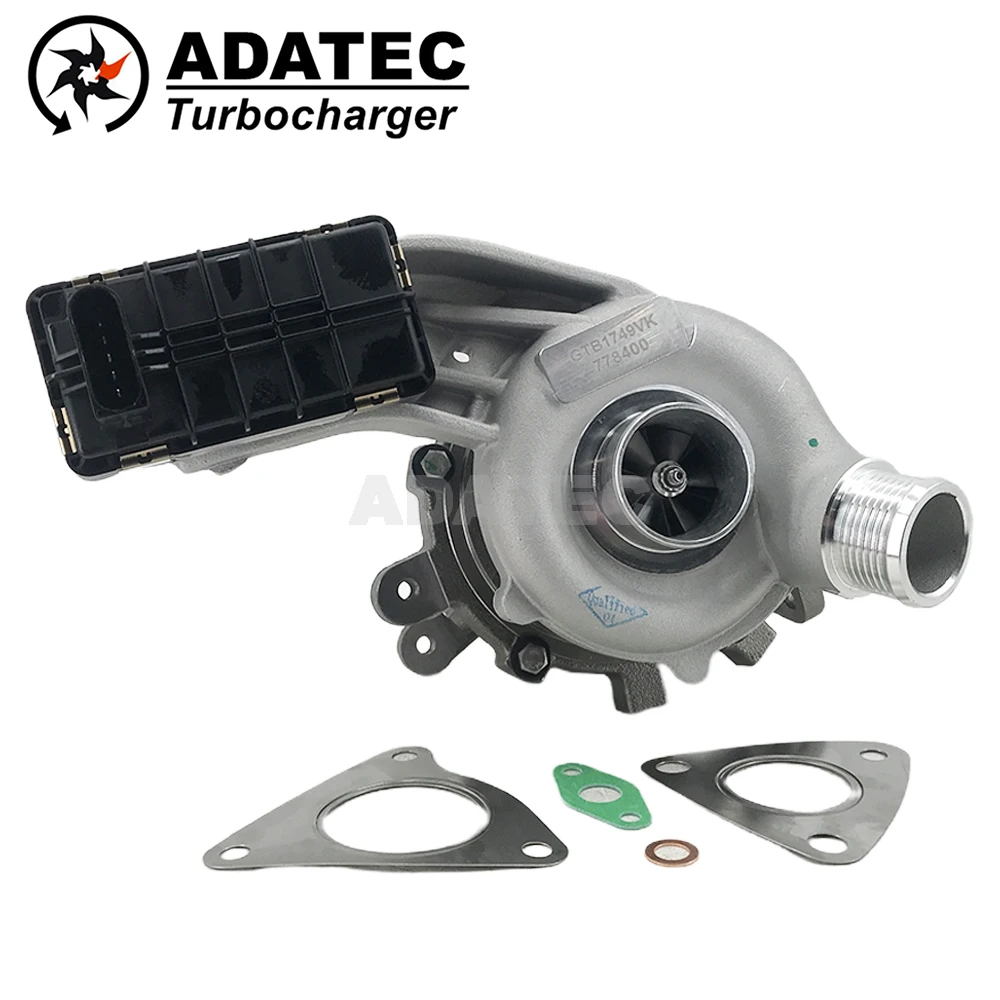 GTB1749VK Turbo Charger With Electronic Actuator 778400  For Land Rover Discovery IV Jaguar XF TDV TDV6 155 Kw 180 Kw 2009