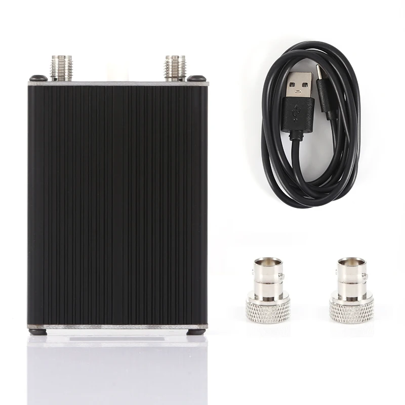 Mini QRP 1.6M-54Mhz SWR HF Short Wave Standing Wave Meter SWR Meter Power Meter + OLED +  Battery + USB Cable Based on G8GYW