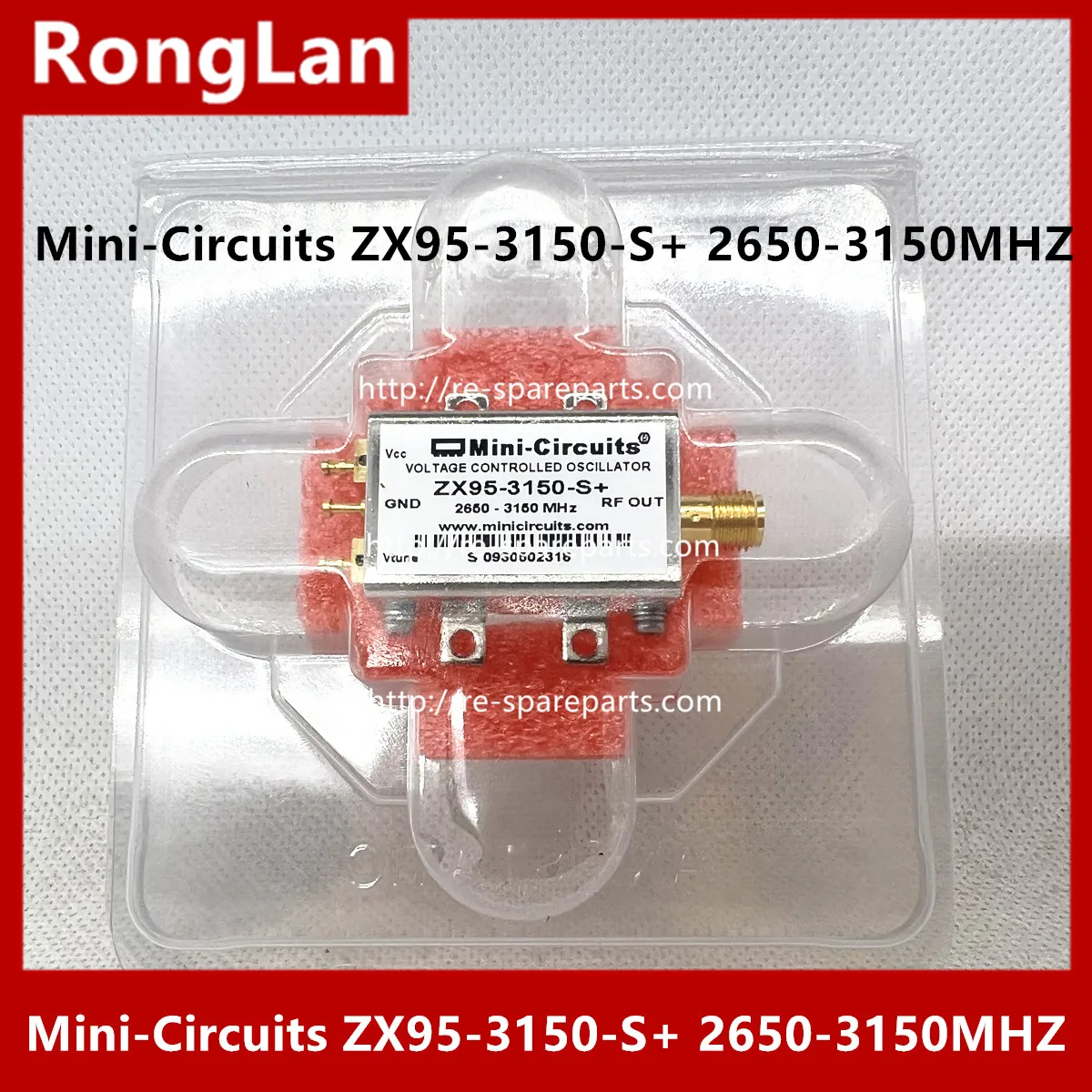 

[BELLA] Mini-Circuits ZX95-3150-S+ 2650-3150MHZ voltage controlled oscillator SMA