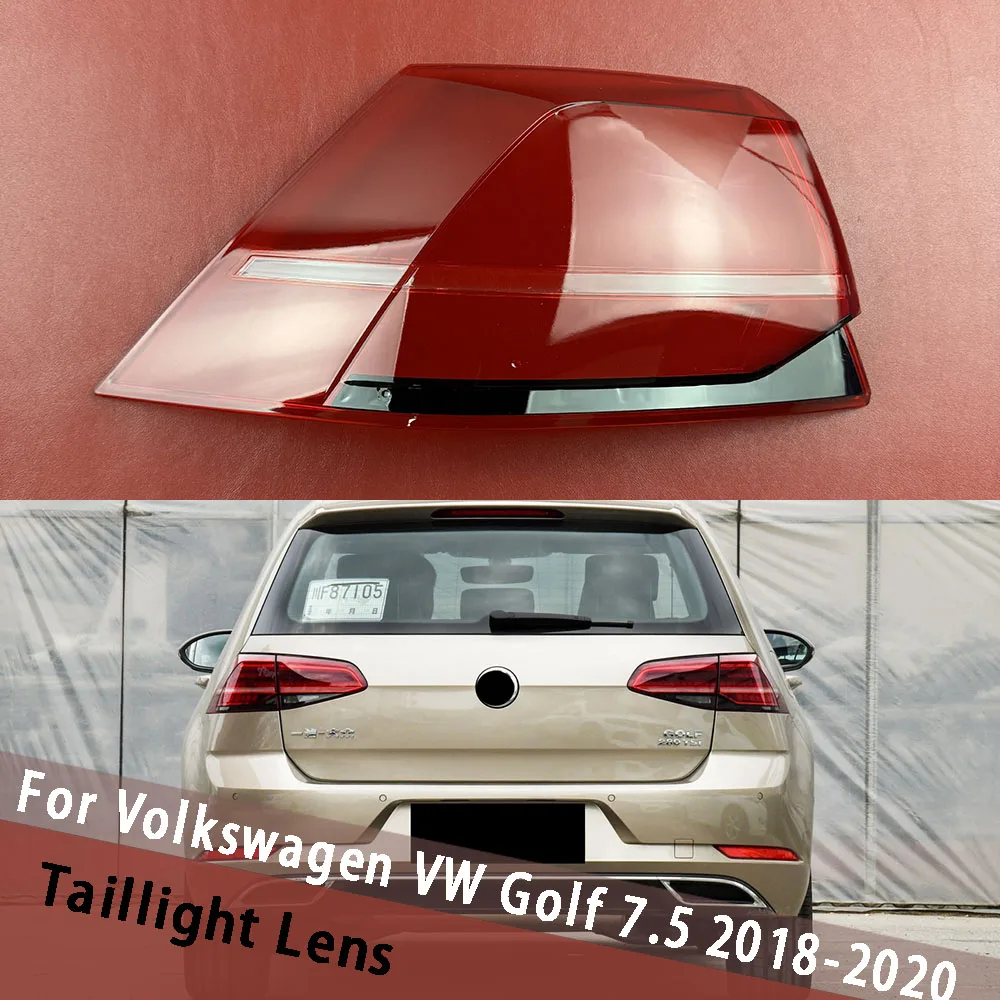 

For Volkswagen VW Golf 7.5 2018 2019 2020 (High) Outside Shade Lampcover Taillight Cover Lampshdade Taillamp Shell Plexiglass