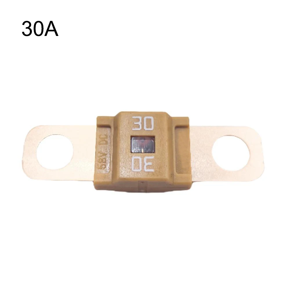 1PCS Fuse DC58V 30A 40A 50A 60A 80A 100A 125A 150A 175A 200A Mini Fuse Car Auto Fuse Assortment Modified Insurance Piece