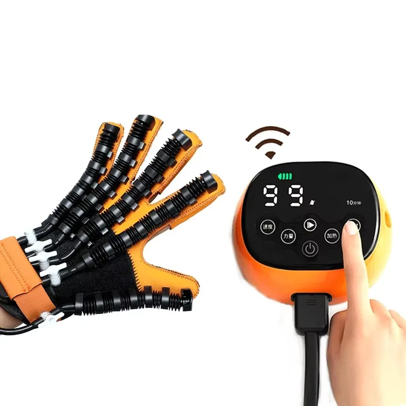 Electric Rehabilitation Glove Intelligent Hand Function Training Glove For Stroke Hemiplegia Patient Hand Recovery Therapy
