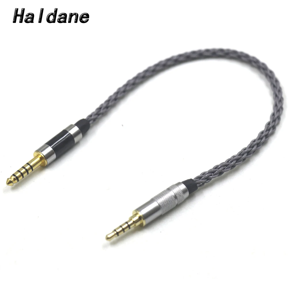 Haldane GrayJelly Cavo adattatore audio bilanciato maschio da 4,4 mm a TRRS maschio bilanciato da 3,5 mm Cavo TRRS M da 4,4 mm a 3,5 m