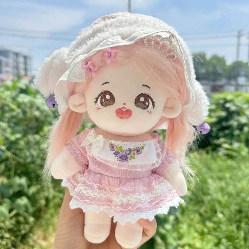 20cm Fashion Lolita Overalls Cotton Doll Clothes Handmade Cos Gift Doll Princess Dress DIY Doll Accessories