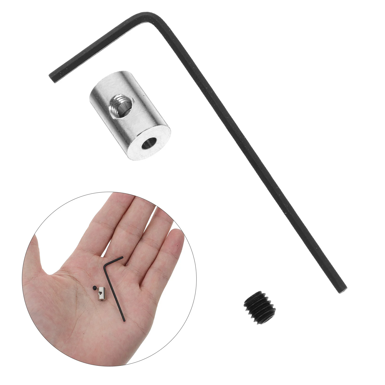 

10Pcs Locking Pin Backs Badge Accessory Set Enamel Pins Clasp Screw Wrench Precision Engineering Name Tag Pin Backs