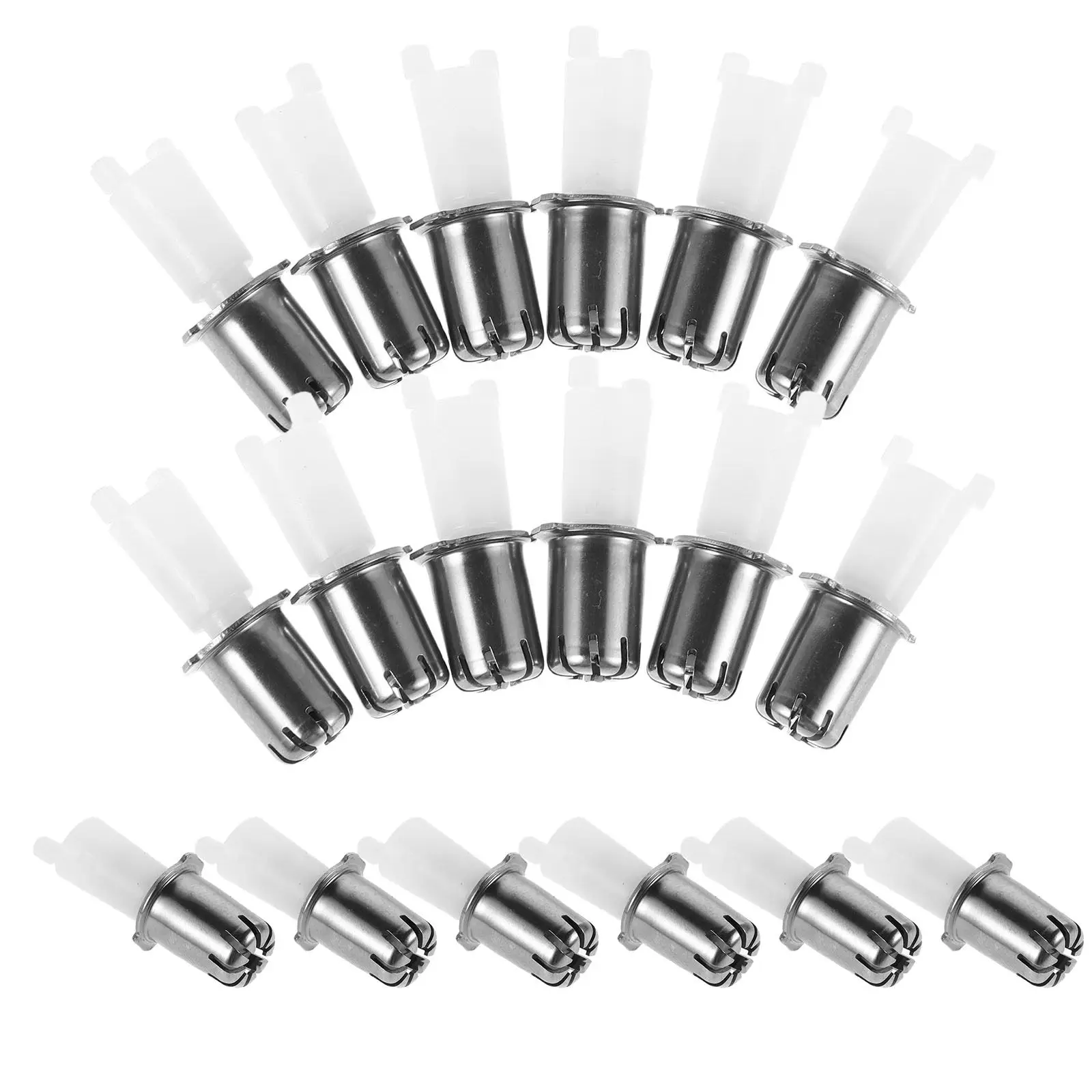 20Pcs Nose Hair Trimmer Replacement Heads Universal Precision Blades Portable Clipper Parts for Men's Facial Grooming Easy