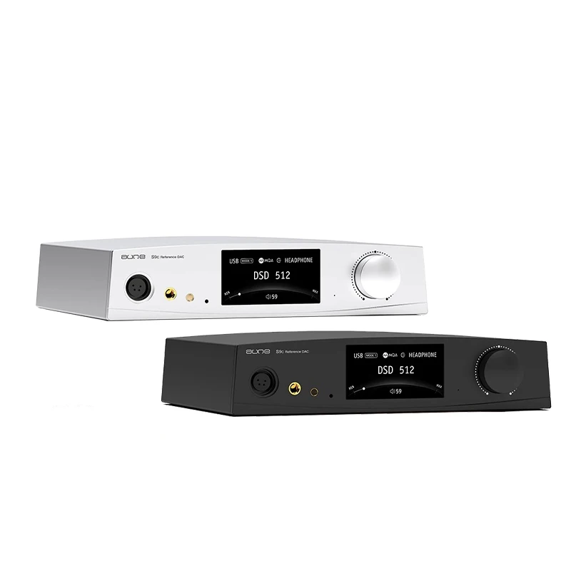 AUNE-AMPLIFICADOR DE AURICULARES S9c PRO, dispositivo de audio balanceado de alta potencia, HiFi, música, tarjeta de sonido USB, Chip Dual ES9068AS