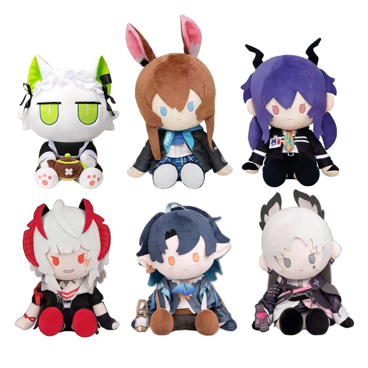 

Sunsyea Arknights Official Merch Original Authentic Plush Doll W Kaltsit Chen Lumen Amiya Irene