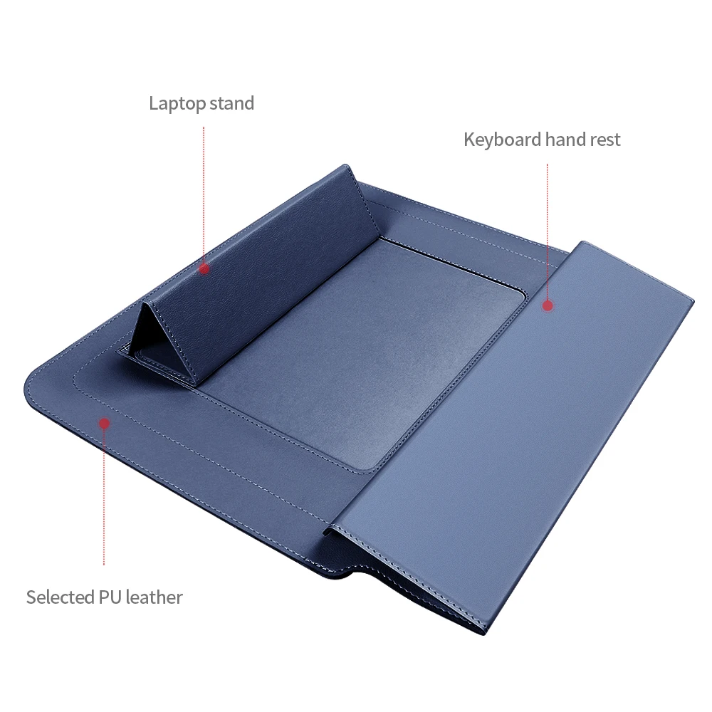 New Upgrade Sleeve Bag for Macbook Air Pro Retina 11 12 13 14 15 2020 Laptop Case for Xiaomi Huawei Matebook 16 inch Stand Cover