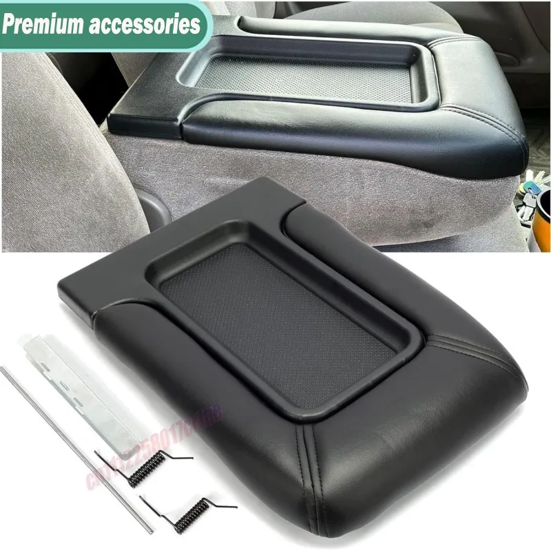Para Chevrolet Silverado Avalanche Suburban, para GMC Sierra Yukon 1999-2007, tapa del reposabrazos de la consola central del coche, compatible