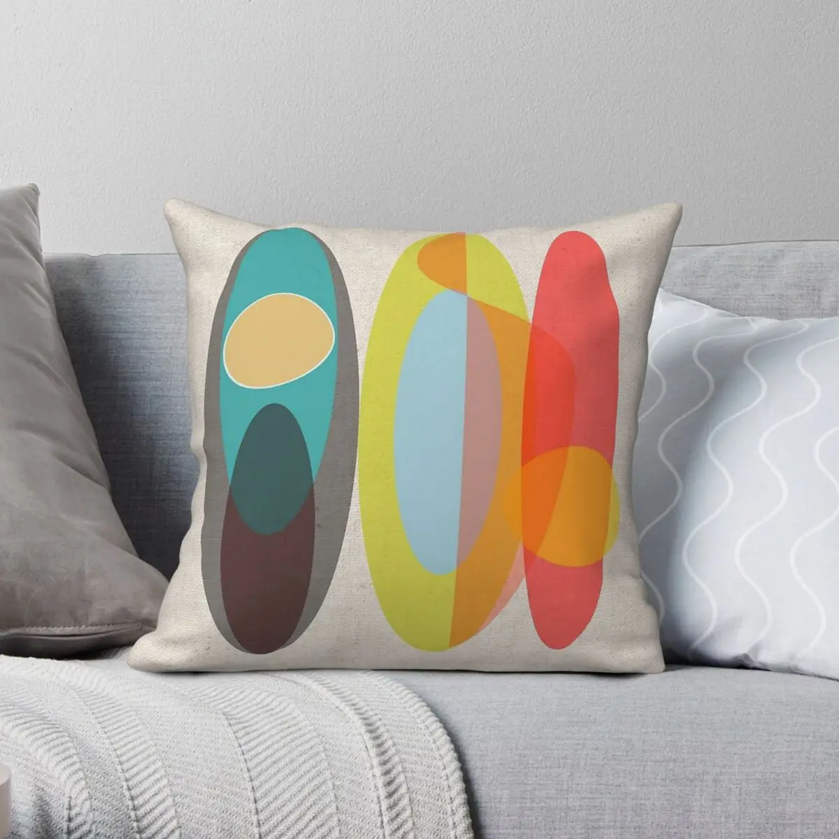 Surf Board Concept Pillowcase Polyester Linen Velvet Printed Zip Decorative Throw Pillow Case Sofa Seater Cushion Case