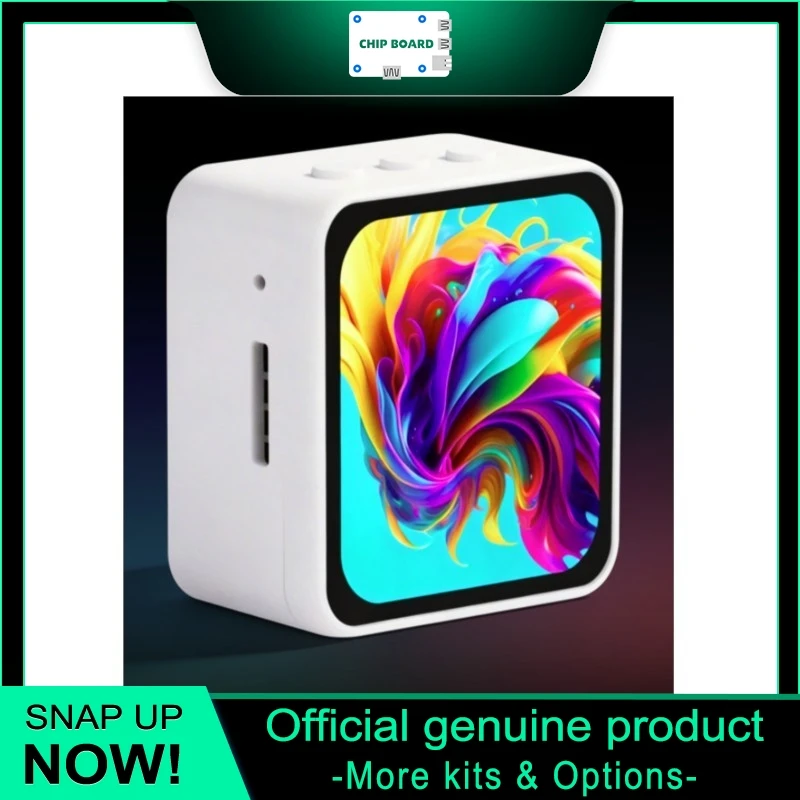 

Waveshare ESP32-S3 Development Kit, 2.16" AMOLED Screen 480×480, Dual Microphone, Wi-Fi 2.4GHz, BLE 5 Wireless