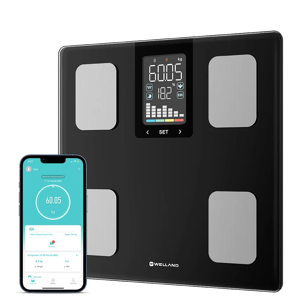

WW electronic scale fat body fat, weight scale, home Bluetooth human body, body fat measurement