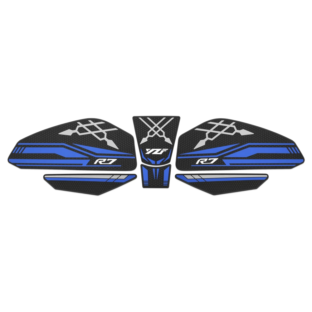 For Yamaha YZF R7 YZF-R7 2021 2022 2023 2024 2025 Motorcycle Tank pad Non-slip Side Fuel Tank Stickers waterproof pad stickers