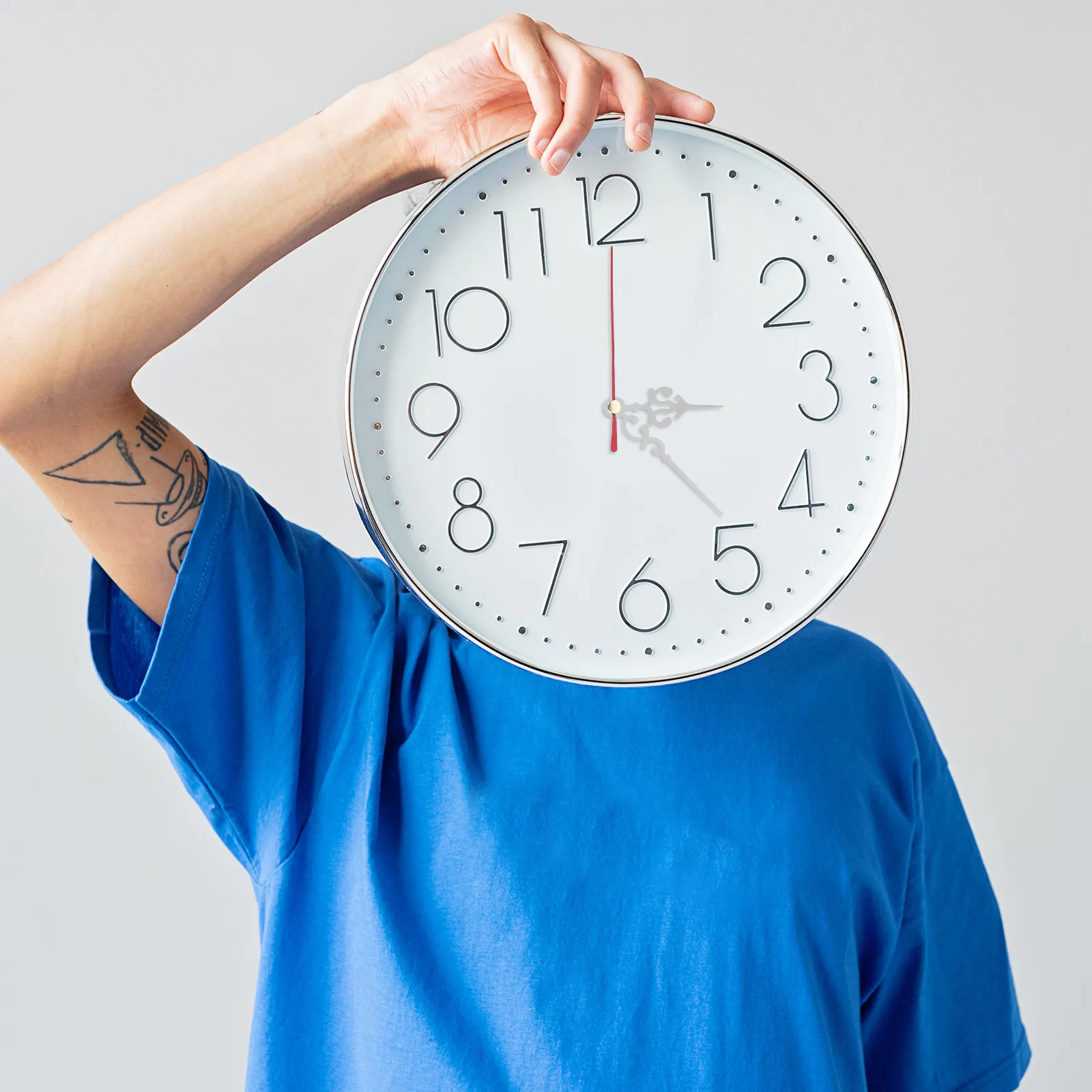 1Set Clock Kit for Do It Yourself Plastic Wall Clock Mechanism Battery Operated Silent Movement with Hands Home Decor Use