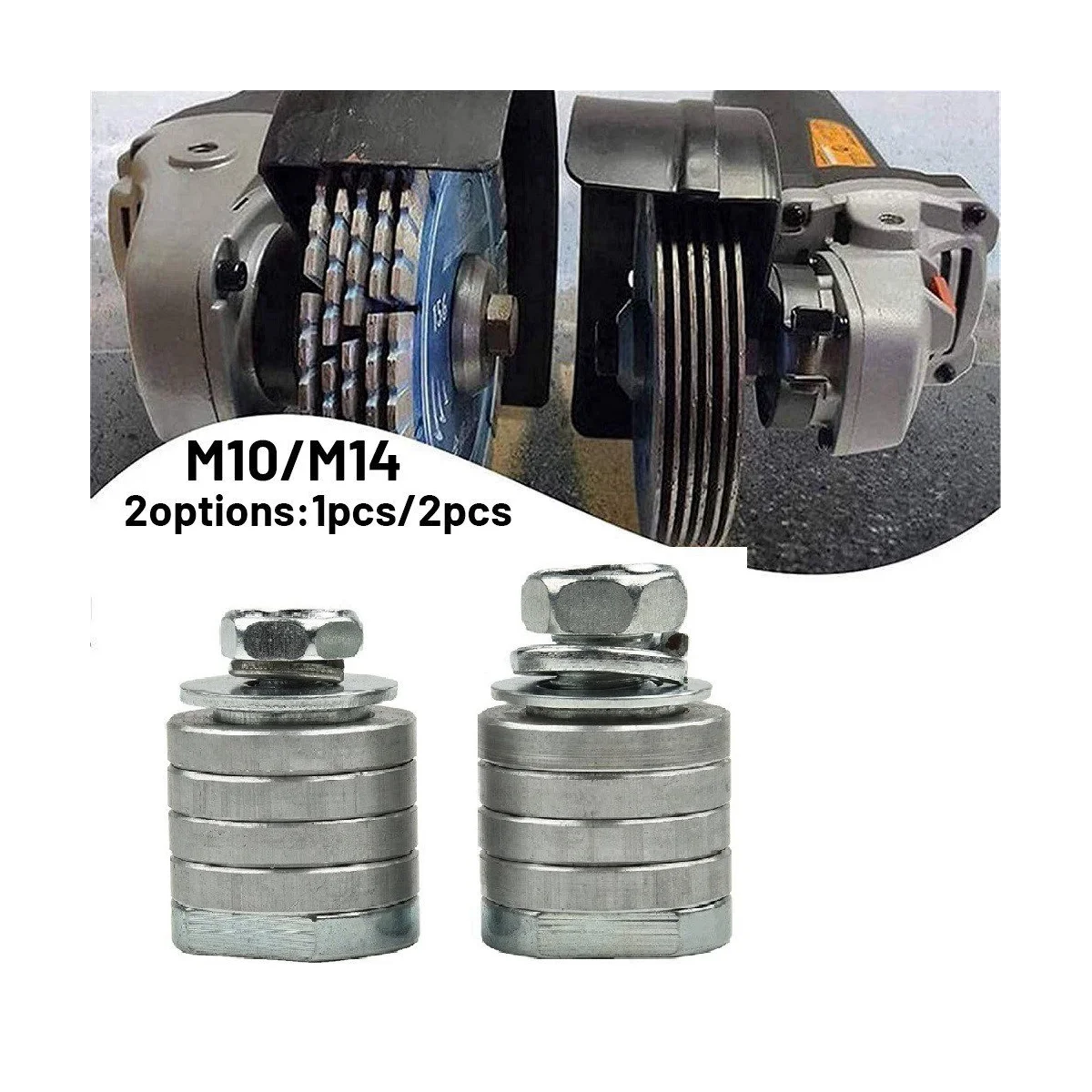 1Pcs M14 Angle Grinder Adapter Parts Are Suitable for Model 125 Angle Grinder