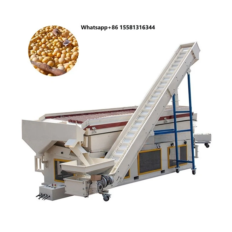 High Precision 5T/H Automatic Gravity Table Seed Sorter | Density Separator Machine for Soybean & Bean