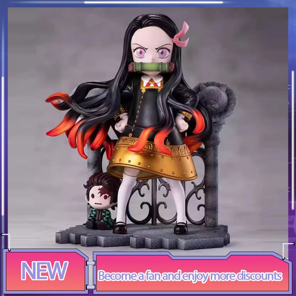 

Anya Forger Cos Kamado Nezuko Anime Figure Demon Slayer Figures Statue Room Decoration Doll Collection Model Toy Birthday Gifts