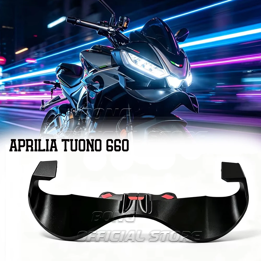 Front Spoiler For Aprilia Tuono 660 Lower Spoiler Lower Lip GP Wing Downforce Naked Frontal Spoilers Tuono 660 2021-2024