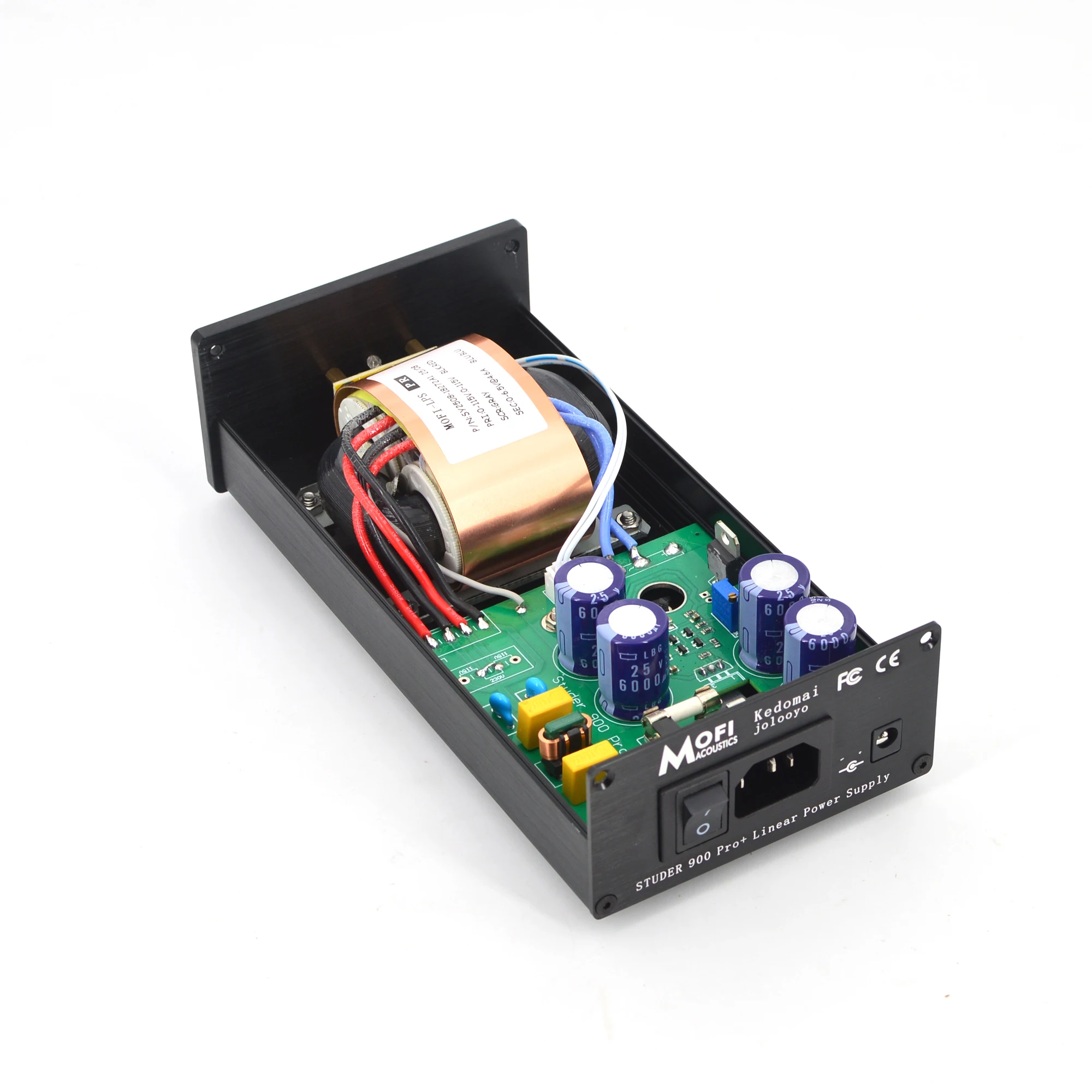 新設計 STUDER 900 Pro+ R-Core リニア電源 プリアンプ/DAC用 DC 5~24V (オプション)