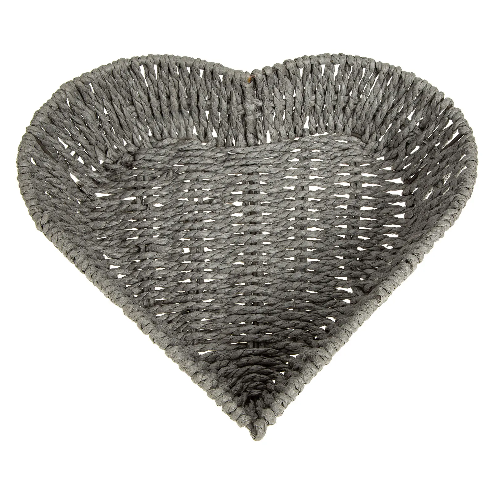 

Heart Tray Shaped Large Plate Platter Fruit Cake Pan Basket Trays Paper Rope Kitchenware