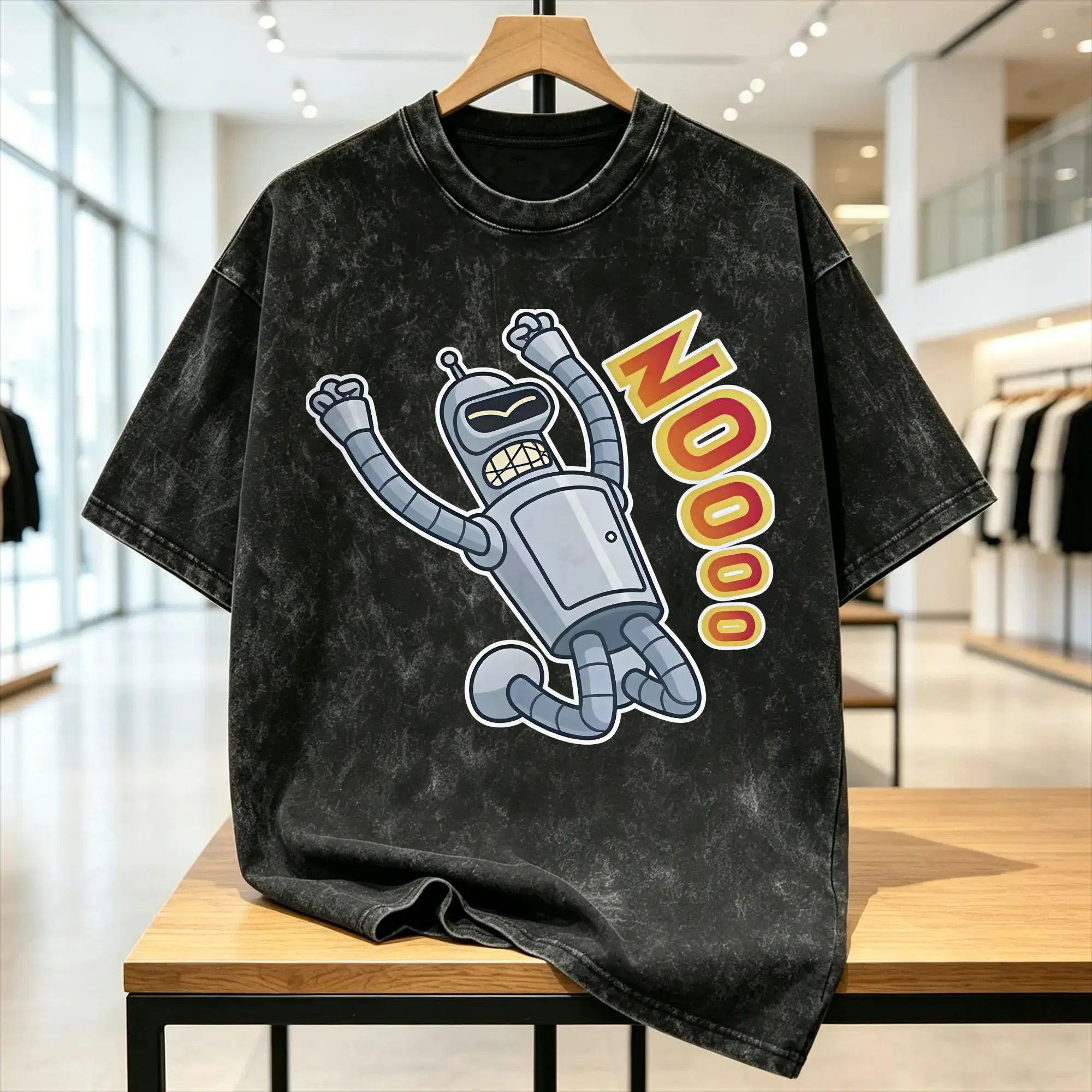 Futuramas Cartoon Comic T Shirt Men Cotton Amazing T-Shirt Round Neck  Tee Shirt Short Sleeve Tops Printed