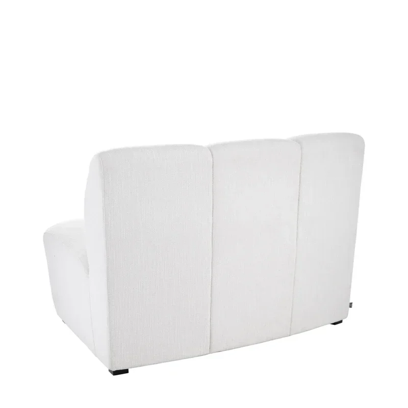 2026 Half Moon C Shape White Fabric Curved Velvet Designer Sofa Set Furniture House Modern Luxury Designs Living Room Furniture