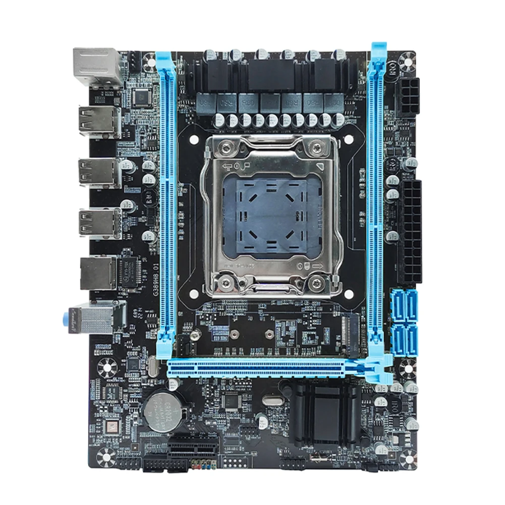 Imagem -03 - Placa-mãe Micro-atx X79 Lga2011 Sata 2.0 M.2 Desktops Nvme Placa-mãe do Computador Placa-mãe do pc 32gb de Memória Ddr3