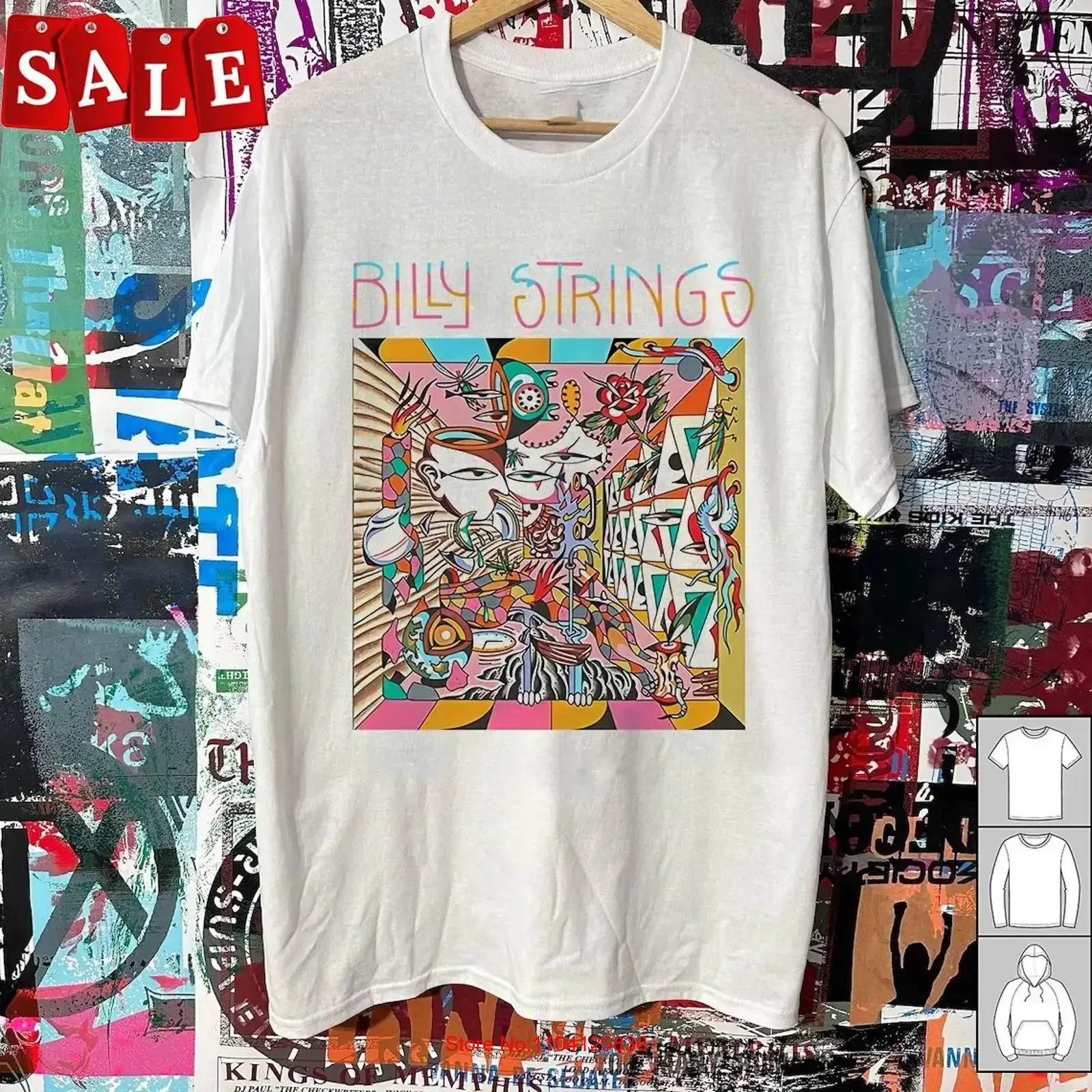 Hot Billy Strings Home ALbum WHite For Fans S 5XL T Shirt NH147 vintage Washed Versatile Soft Slightly homme Breathable Stylish