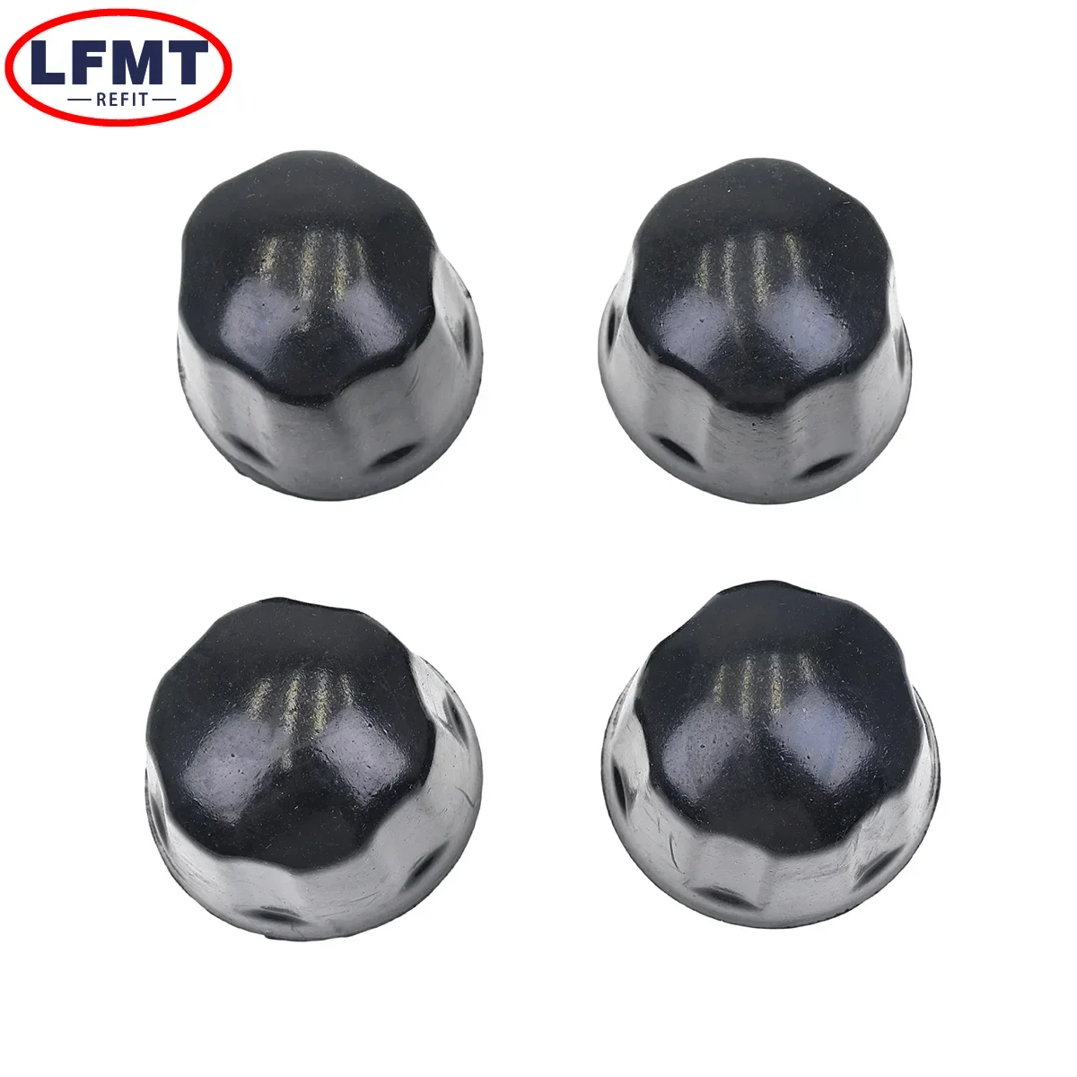 4 stks Wielnaaf Velg Rubber Cap Cover Vervanging Caps Quad ATV Onderdelen voor 110-250cc ATV