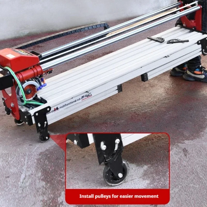 Multifunctional Automatic Ceramic Tile Cutter Push Knife Infrared Laser Edging Chamfering Parquet Slotting Device