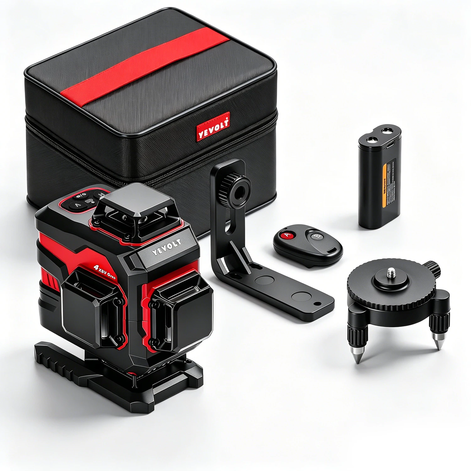 16 Lines Green Beam Laser Level Self Leveling Slash Function Dual Power Supply High Precision Tool for Building Renovation Work