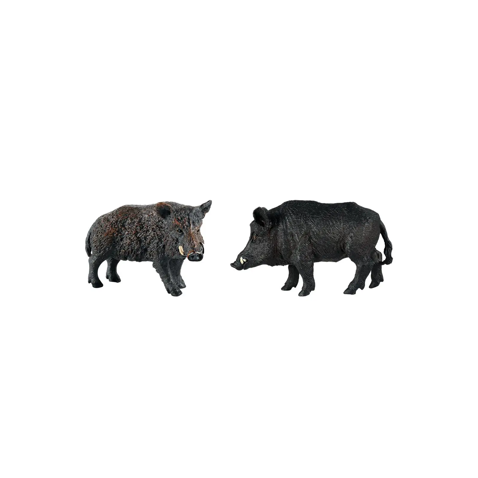 Wild Boar Ornament Lifelike Miniature Figurines DIY Crafts Garden Figurines for Tabletop Landscape Garden Bedroom Decoration